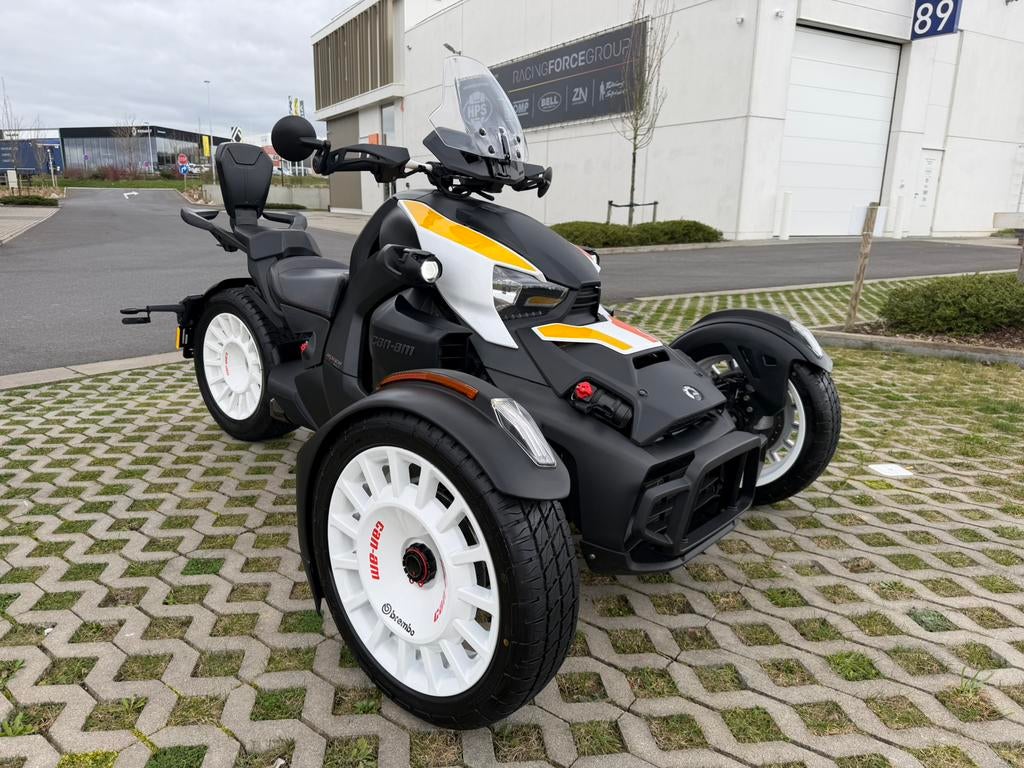 CAN AM RYKER 900 RALLY * GARANTIE * 2022 * 6.500 km * CT ok, Motoren, Meer dan 35 kW, 900 cc, 3 cilinders