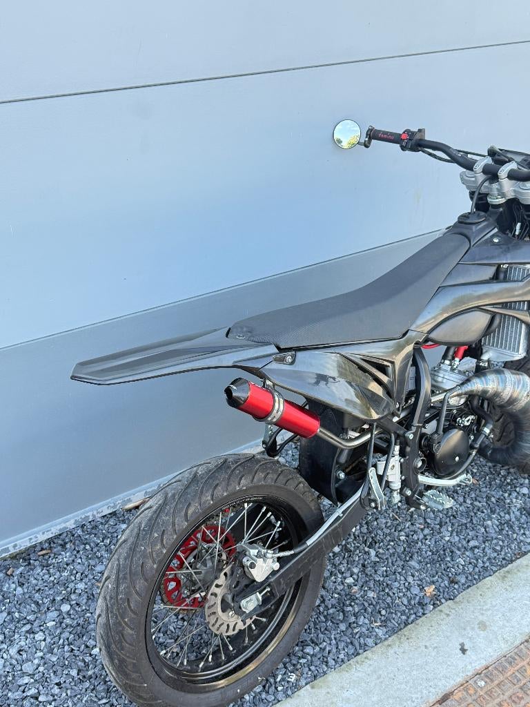 Moto Sherco 86cc, Ophalen, 6 versnellingen, 86 cc, Klasse B (45 km/u)