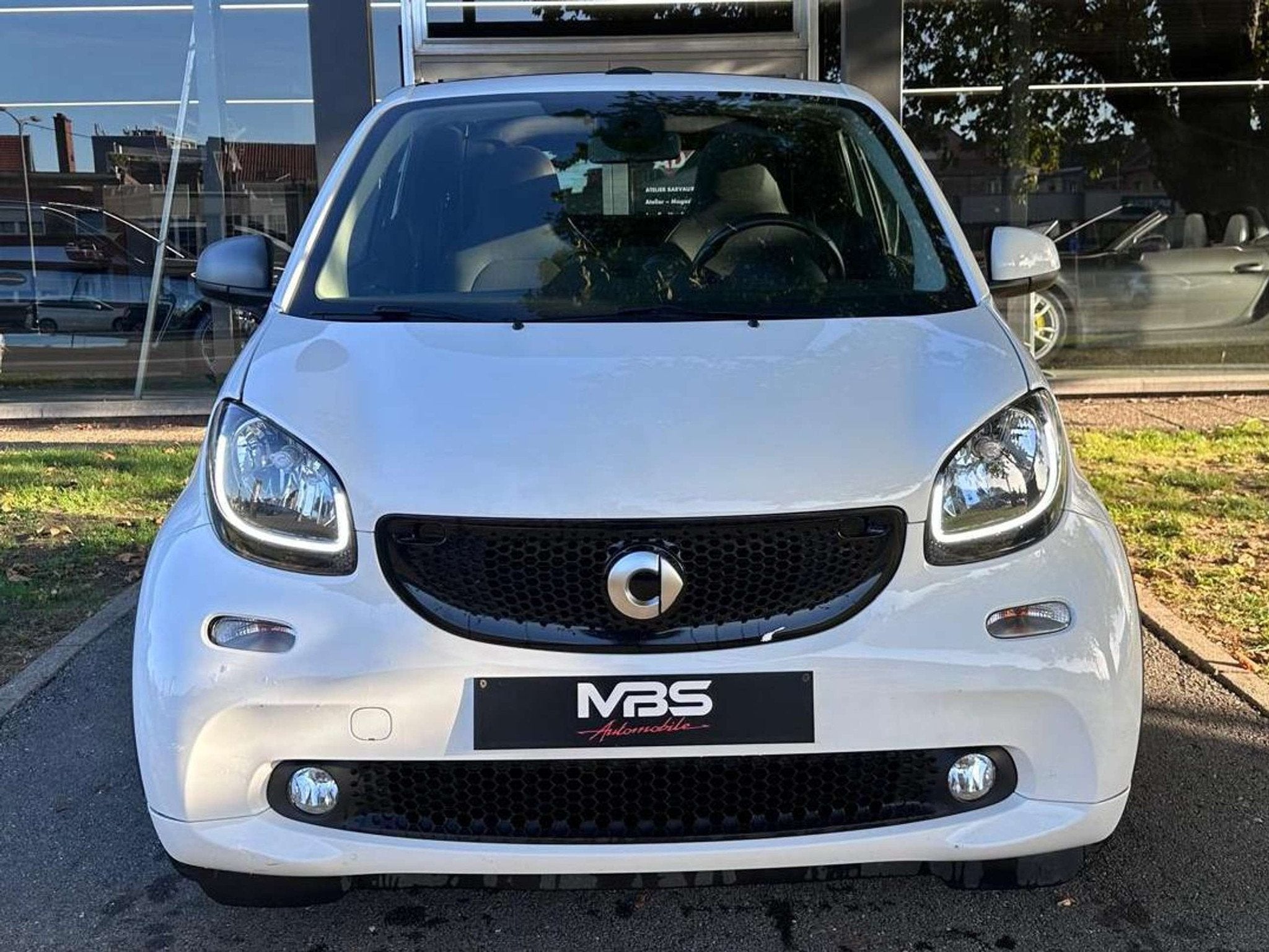 Smart Fortwo * Cabrio 0.9 Turbo* AUTO* CAMERA* GARANTIE 12 M, Auto's, 898 cc, Stof, Gebruikt, Cabriolet