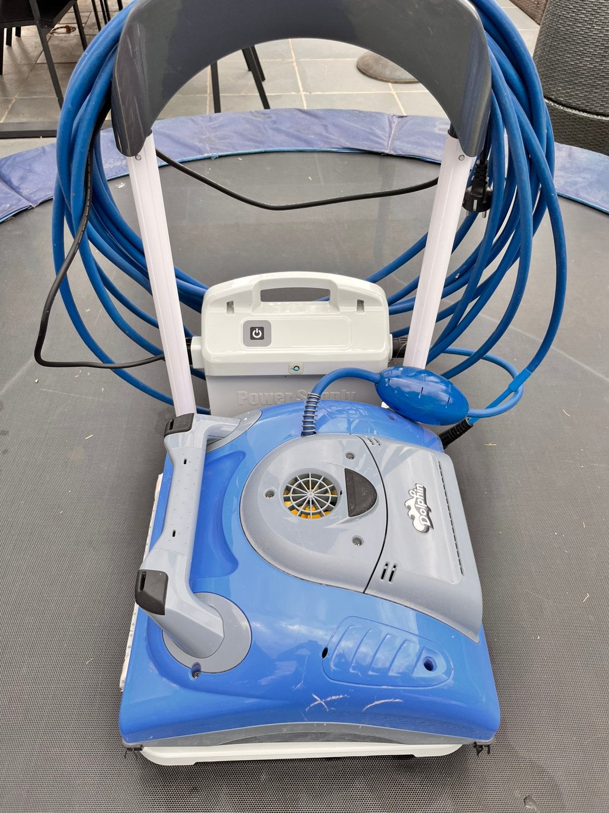 Zwembadrobot Dolphin m200, Tuin en Terras, Ophalen, Zo goed als nieuw