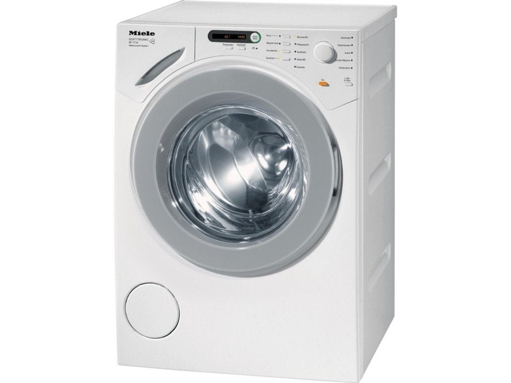 Machine à laver Miele W1714, Electroménager, Lave-linge, 1200 à 1600 tours, 6 à 8 kg, 85 à 90 cm, Programme lavage à la main
