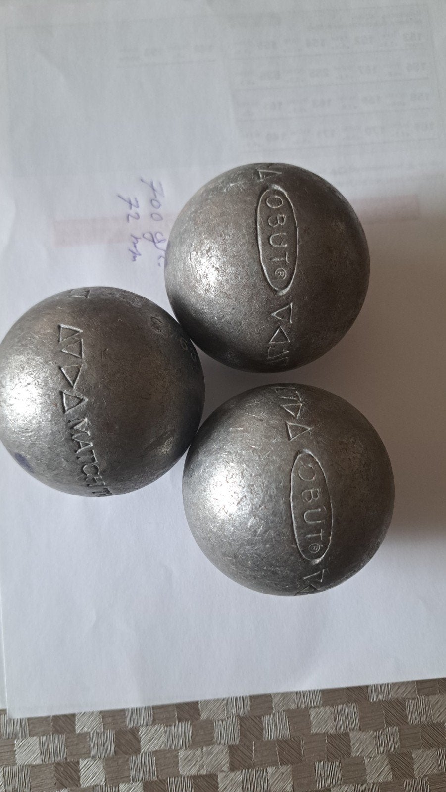 Petanque, Enlèvement