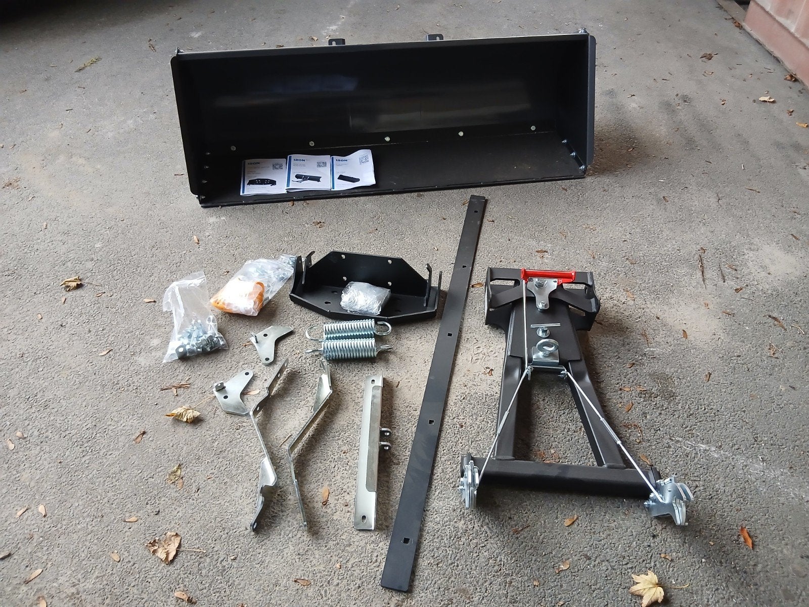 Schepbak Iron Baltic voor Kymco quad