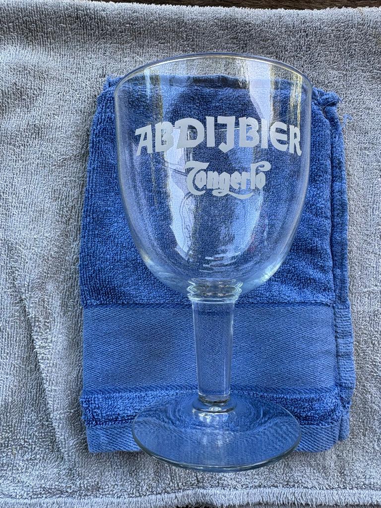 Abdijbier Tongerlo, Ophalen of Verzenden, Gebruikt, Glas of Glazen, Overige merken