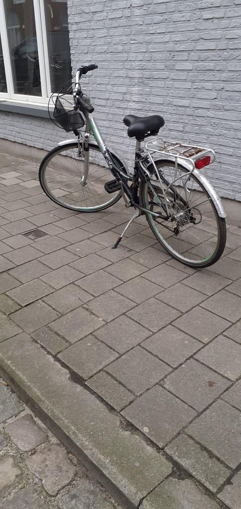 Meisjesfiets  zien is kopen en top inorde, Fietsen en Brommers, Ophalen, Gebruikt, Velgrem, Versnellingen