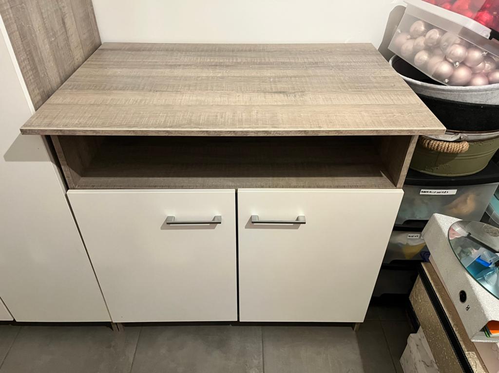 Ladekast en hoge kast, Huis en Inrichting, Kasten | Ladekasten, Gebruikt, Ophalen