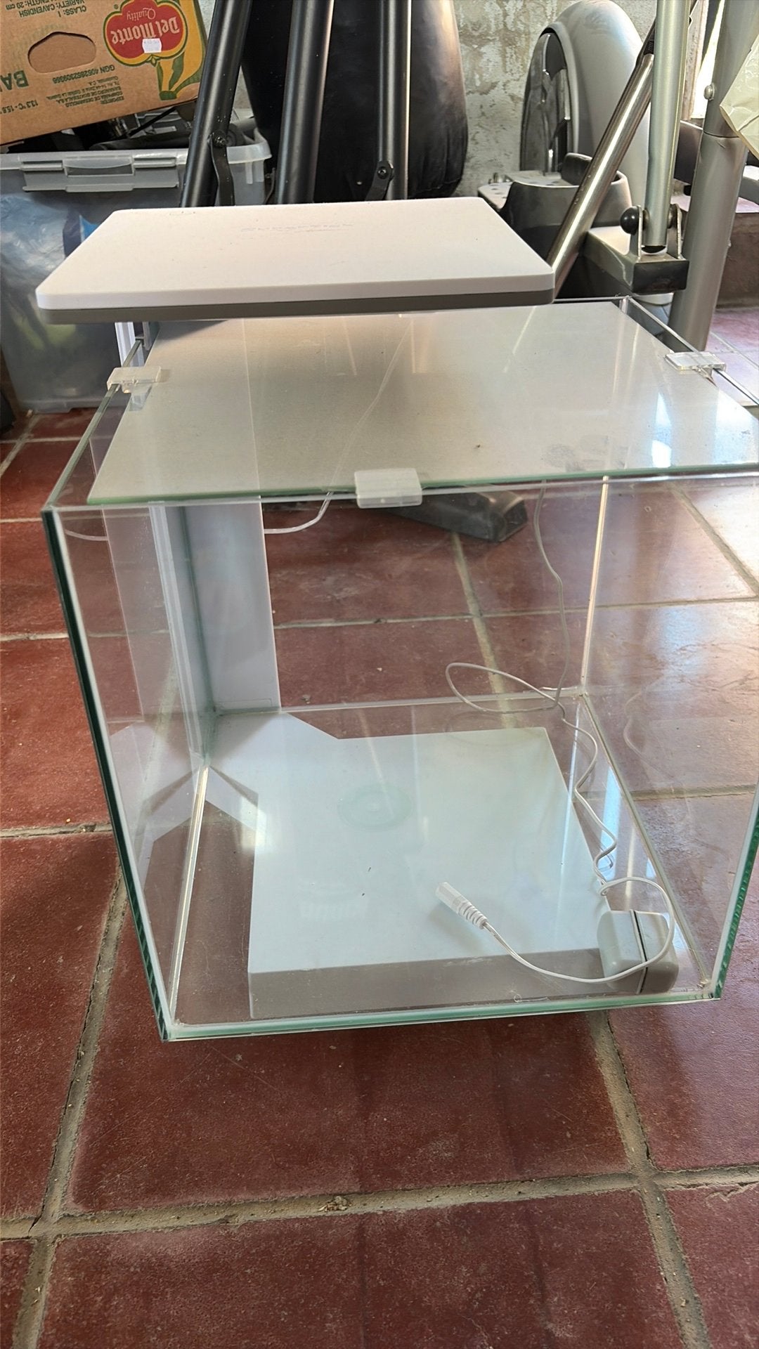 Kleine aquarium te koop, Dieren en Toebehoren, Vissen | Aquaria en Toebehoren, Ophalen, Gebruikt, Pomp, Superfish