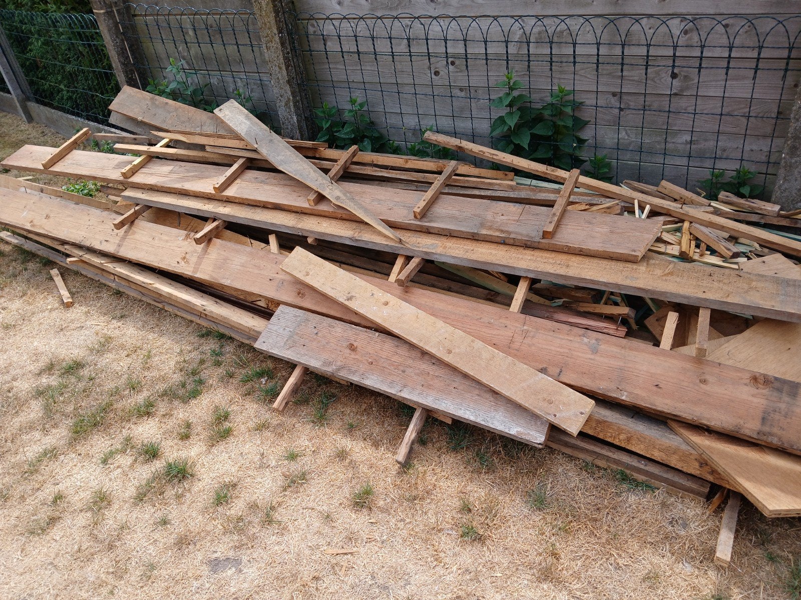 brandhout gratis, Enlèvement