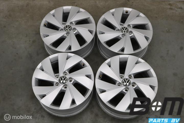 ORIGINEEL! 17 inch Belmont velgen VW Golf / Caddy 5H0601025B, Véhicule de tourisme, 17 pouces, Utilisé, Jante(s)