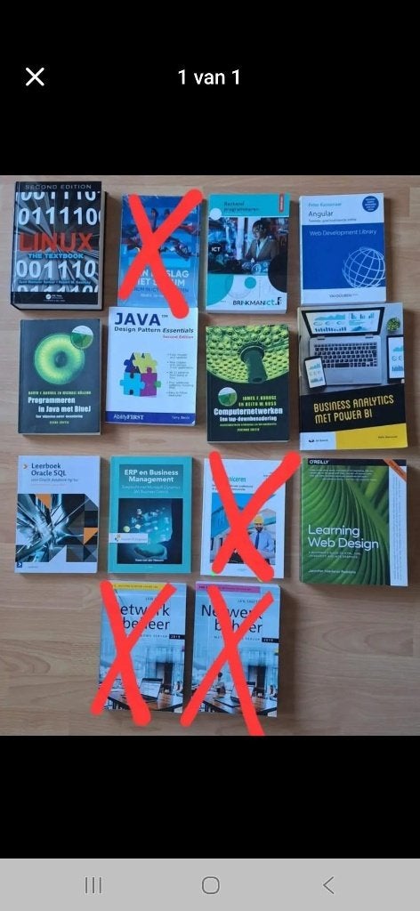 Studieboeken Bachelor Informatica en programmeren, Boeken, Ophalen, Zo goed als nieuw, Overige onderwerpen