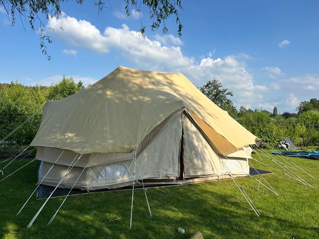 sibley PRO 600 twin glamping, Caravans en Kamperen, Ophalen, Zo goed als nieuw, Meer dan 6