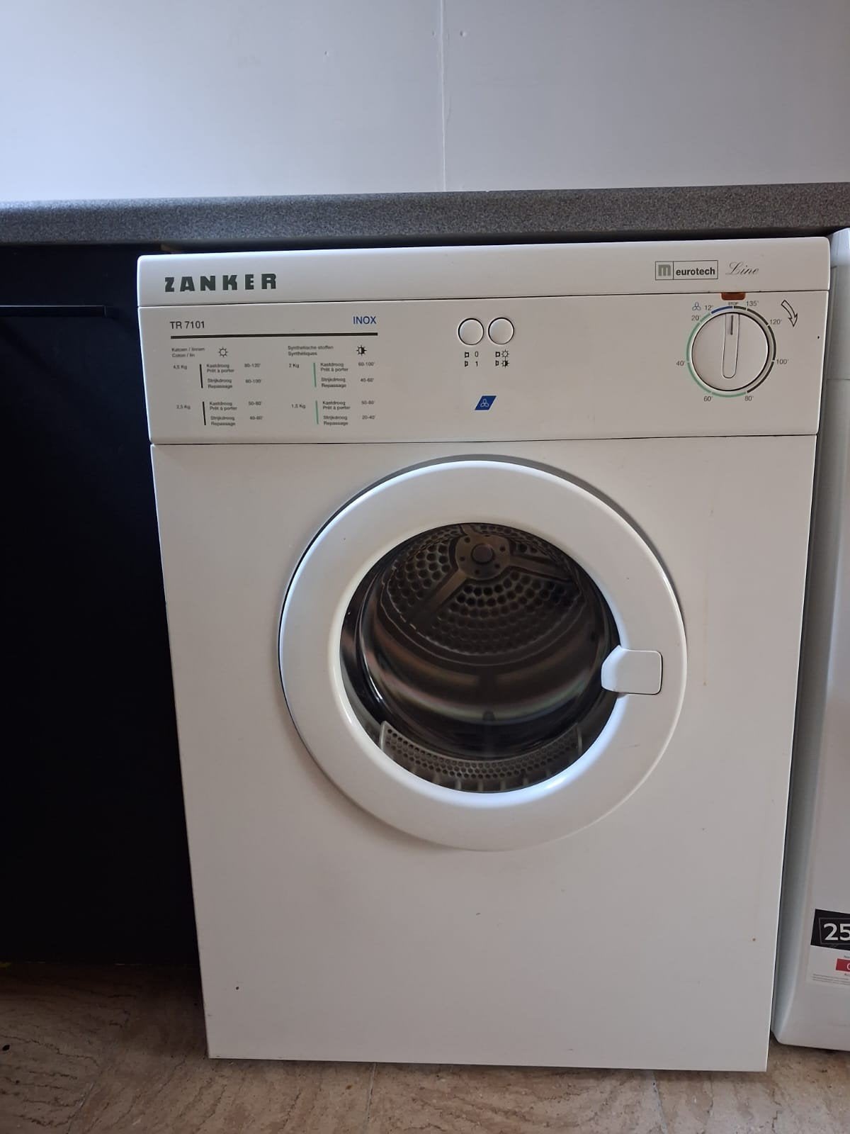 armoire de séchage, Electroménager, 6 à 8 kg, Chargeur frontal, Enlèvement, Utilisé