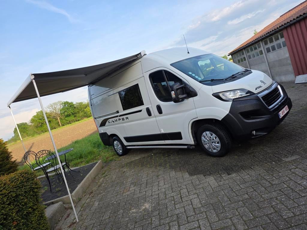 Peugeot boxer campervan, Particulier, Luifel, Koelkast