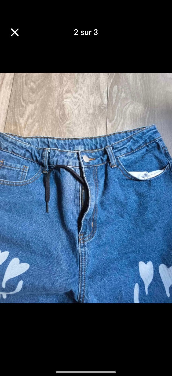 Jeans, Ophalen