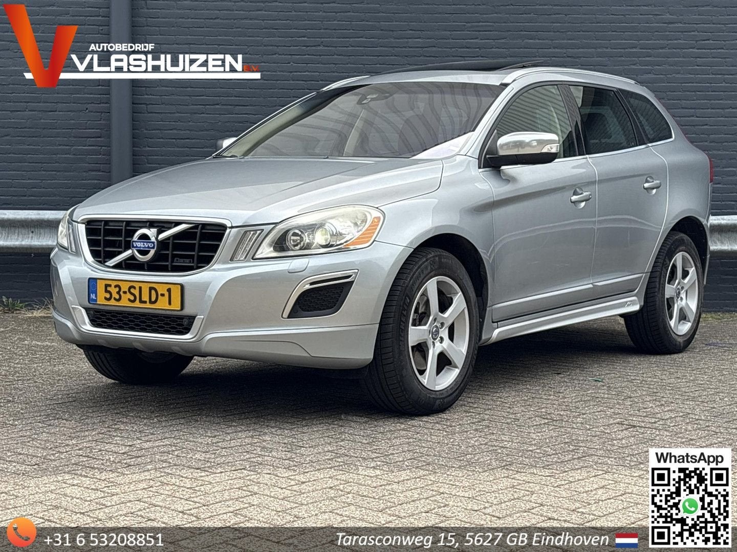 Volvo XC60 2.0 T5 R-Design Automaat | Leder | Pano | Climate, Auto's, Volvo, Automaat, Zwart, Bedrijf, XC60