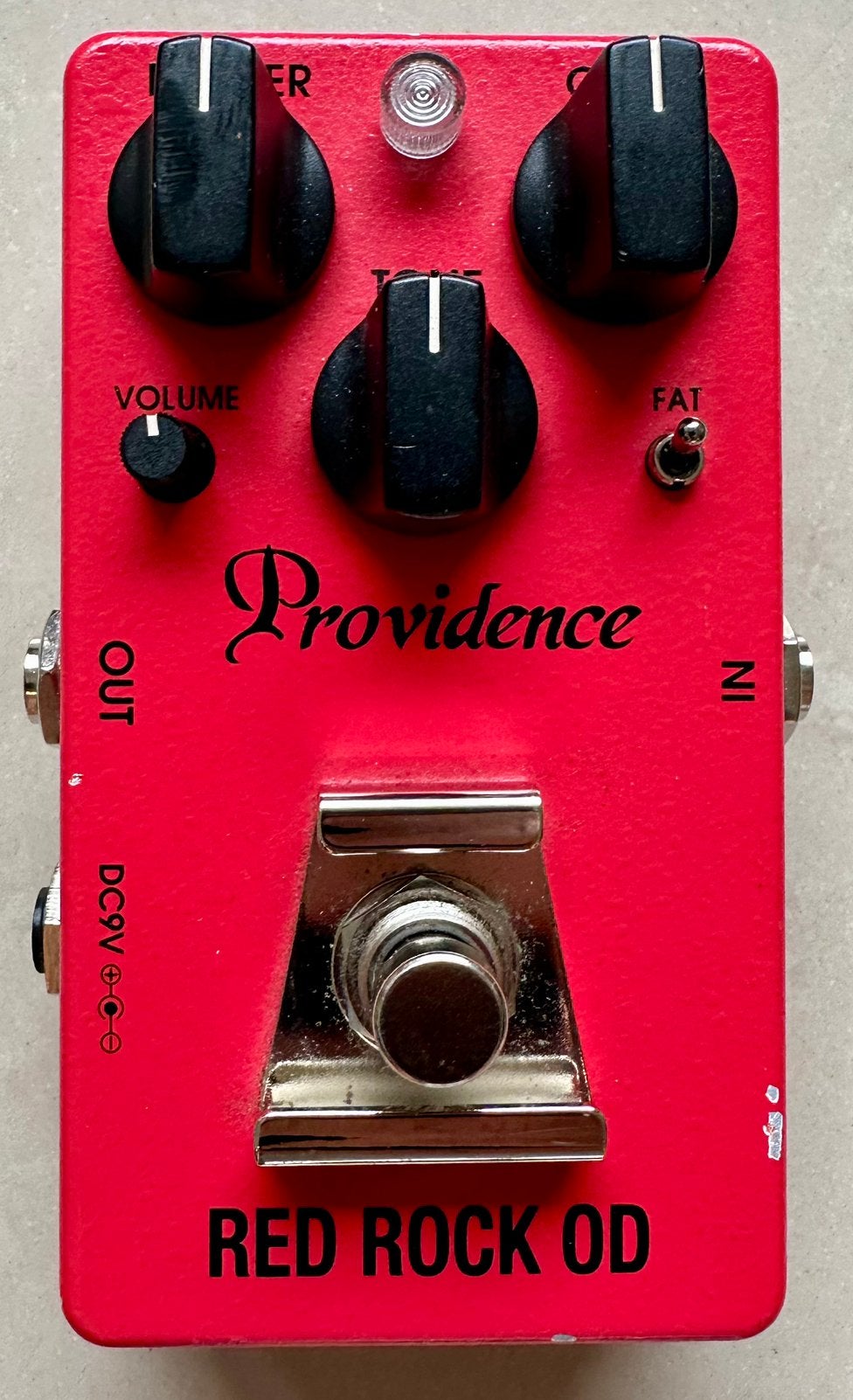 Providence Red Rock OD (ROD-1) – Overdrive haut de gamme, Enlèvement, Utilisé, Distortion, Overdrive ou Fuzz