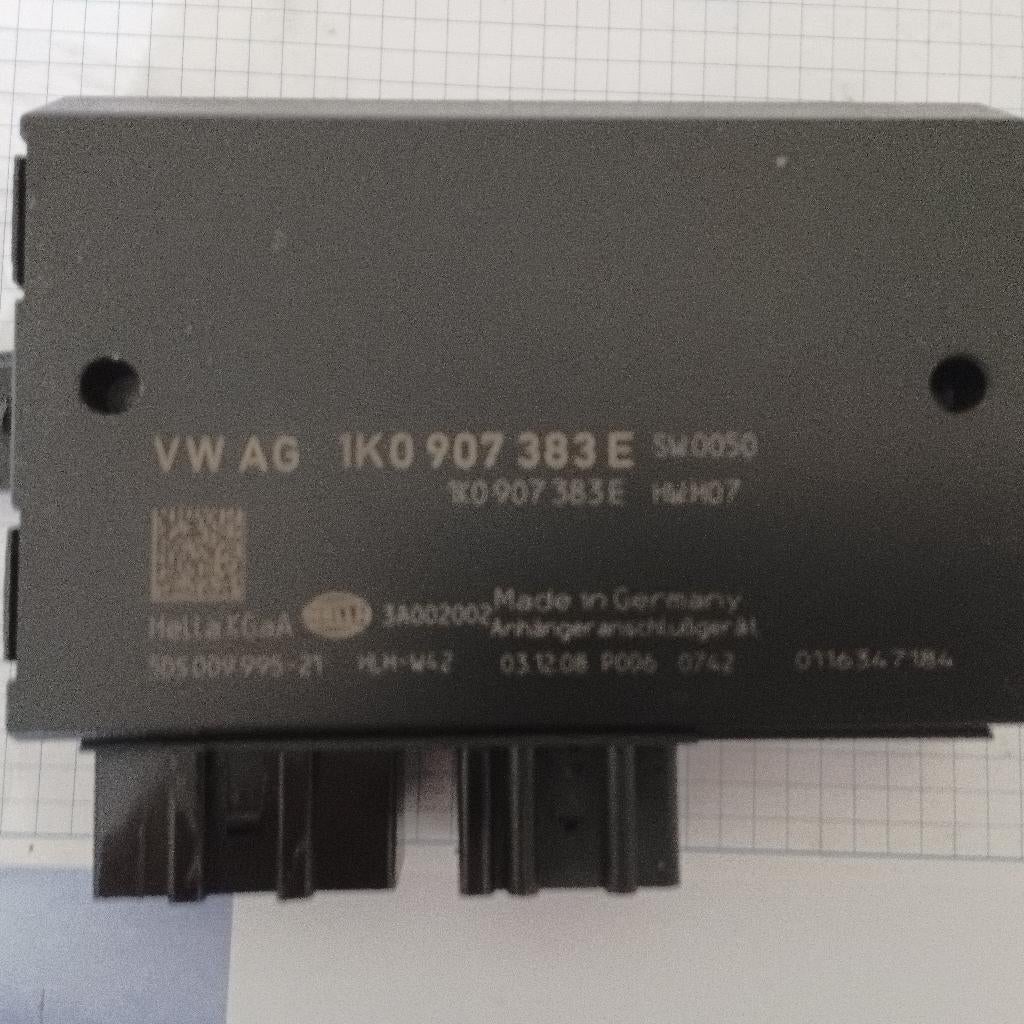 Trekhaak module, Ophalen, Gebruikt