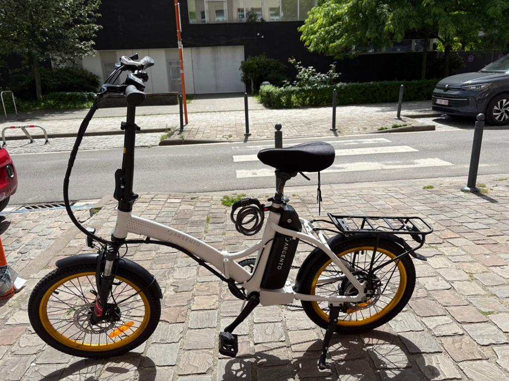 Vélo électrique pliable ARGENTO Silver Piuma-S, Enlèvement, Utilisé, Totalement pliable
