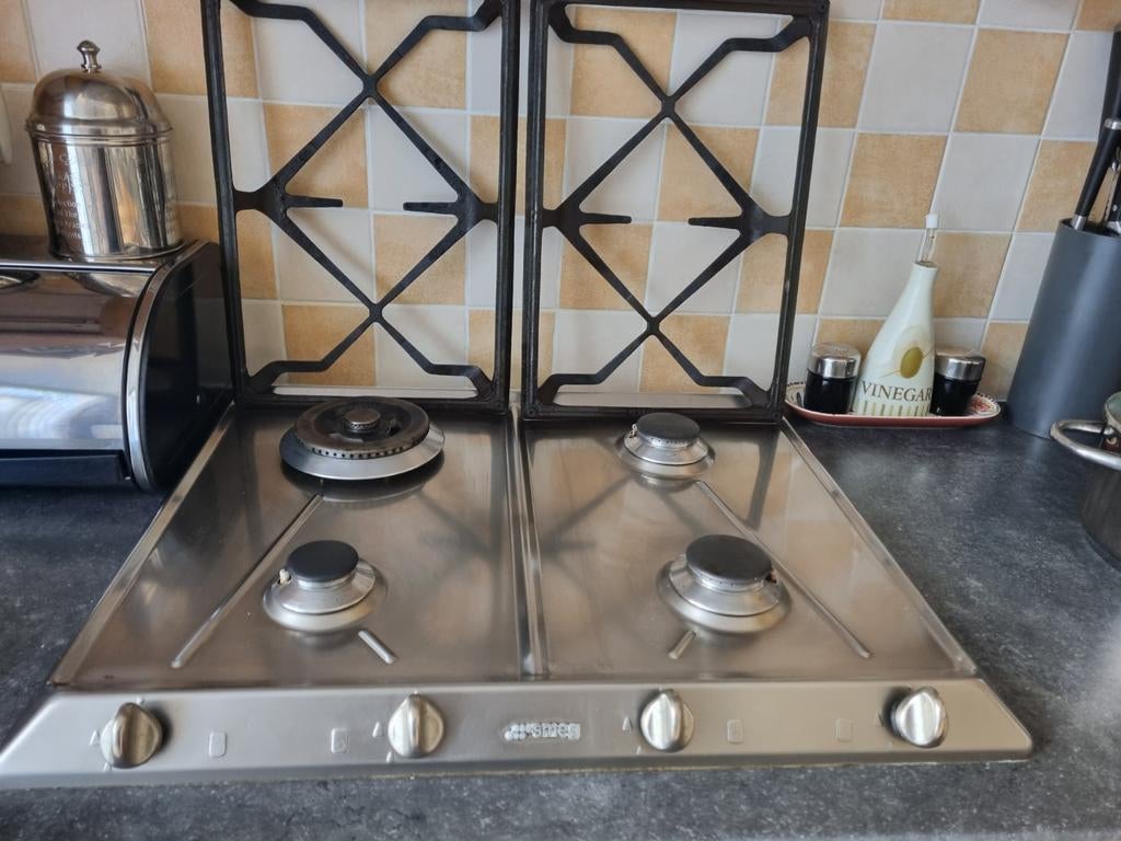 Smeg kookplaat, Ophalen of Verzenden, Gas
