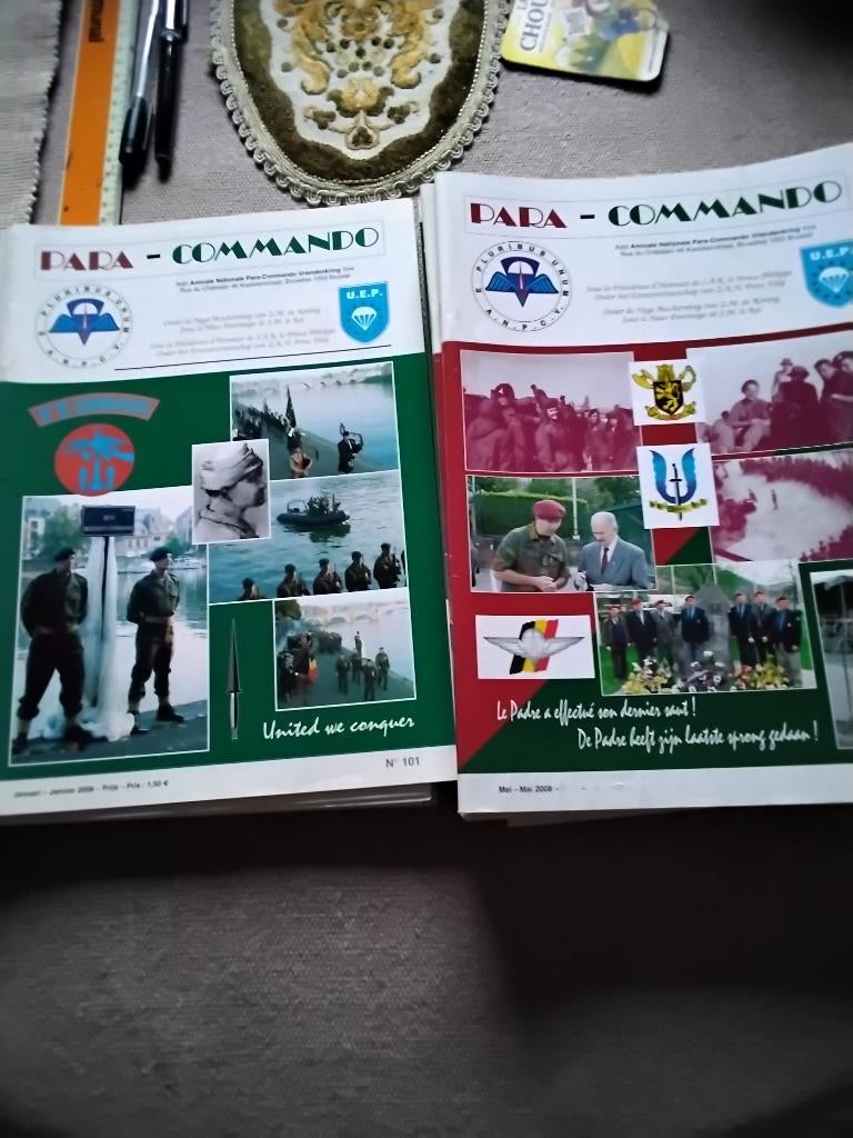 Para Commando, Collections, Enlèvement