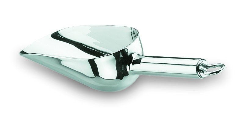 Meelschep | doseerschep | maatschep 110ml RVS  | Lacor Nieuw, Nieuw, Ophalen of Verzenden, Inox of Chroom, Overige merken