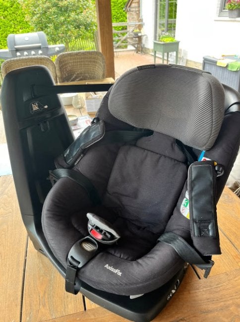 Maxi Cosi Axissfix, Ophalen, Autogordel of Isofix, Gebruikt, 9 t/m 18 kg