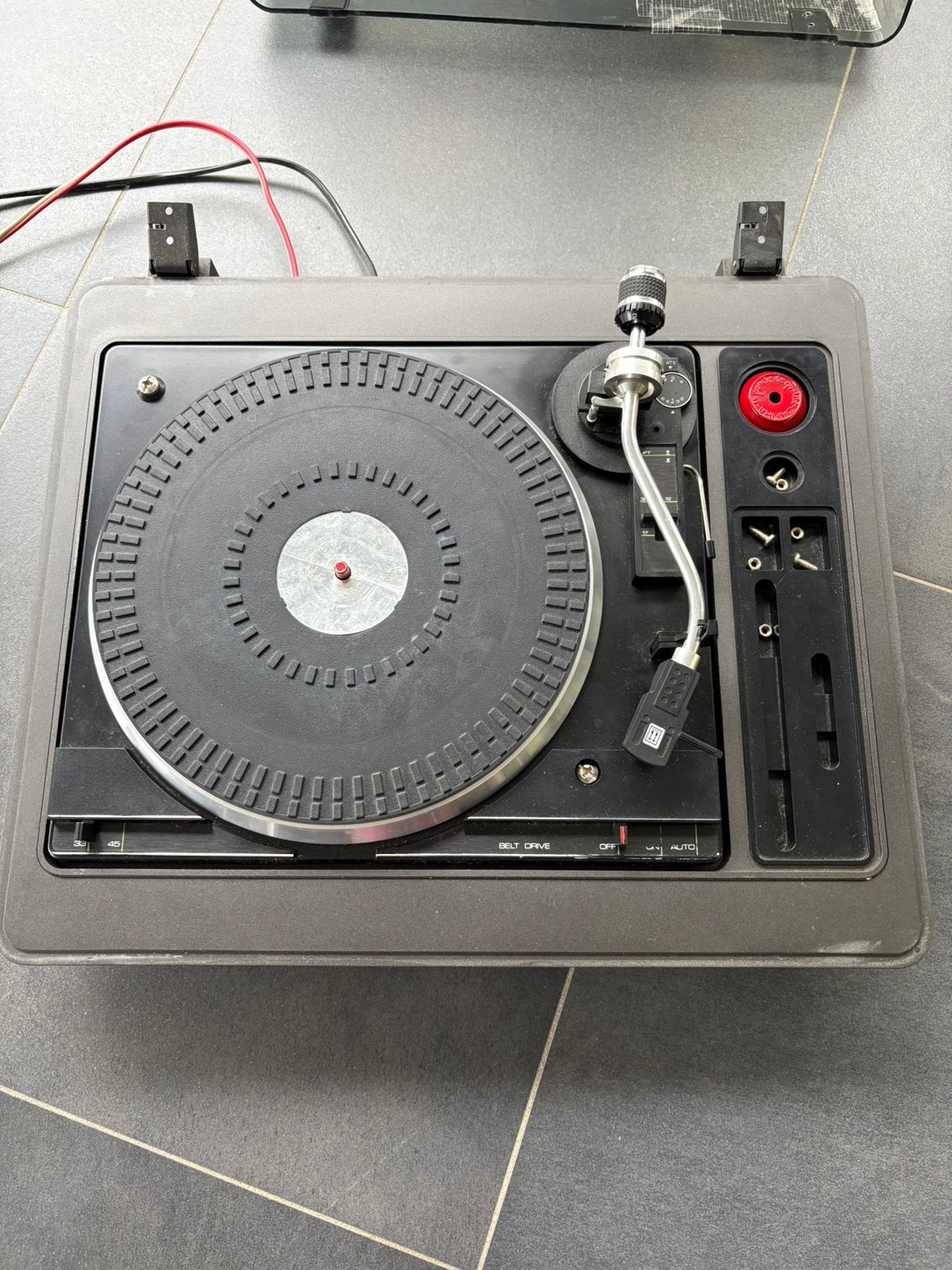 Platine BSR MODÈLE Belt drive, TV, Hi-fi & Vidéo, Enlèvement ou Envoi, Utilisé, Tourne-disque, Autres marques