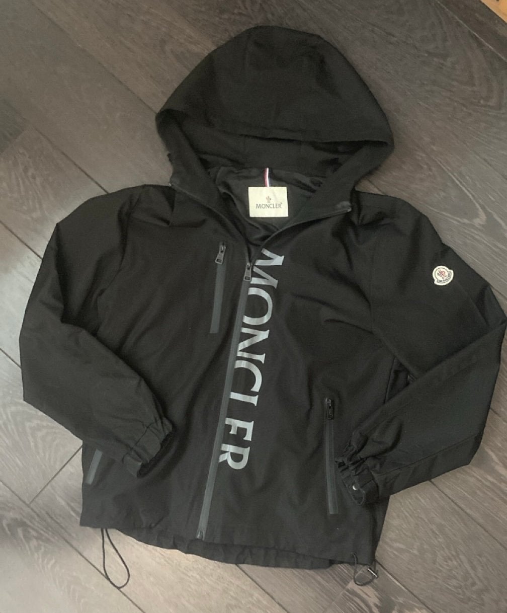 Moncler jas, Enlèvement ou Envoi, Comme neuf, Taille 48/50 (M), Noir