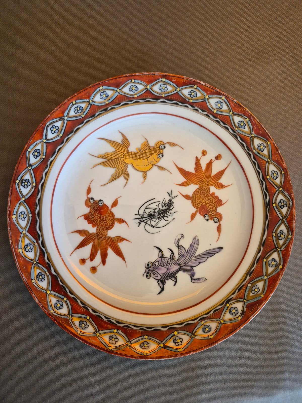 Chinees bordje diameter 20 cm, Antiek en Kunst, Ophalen