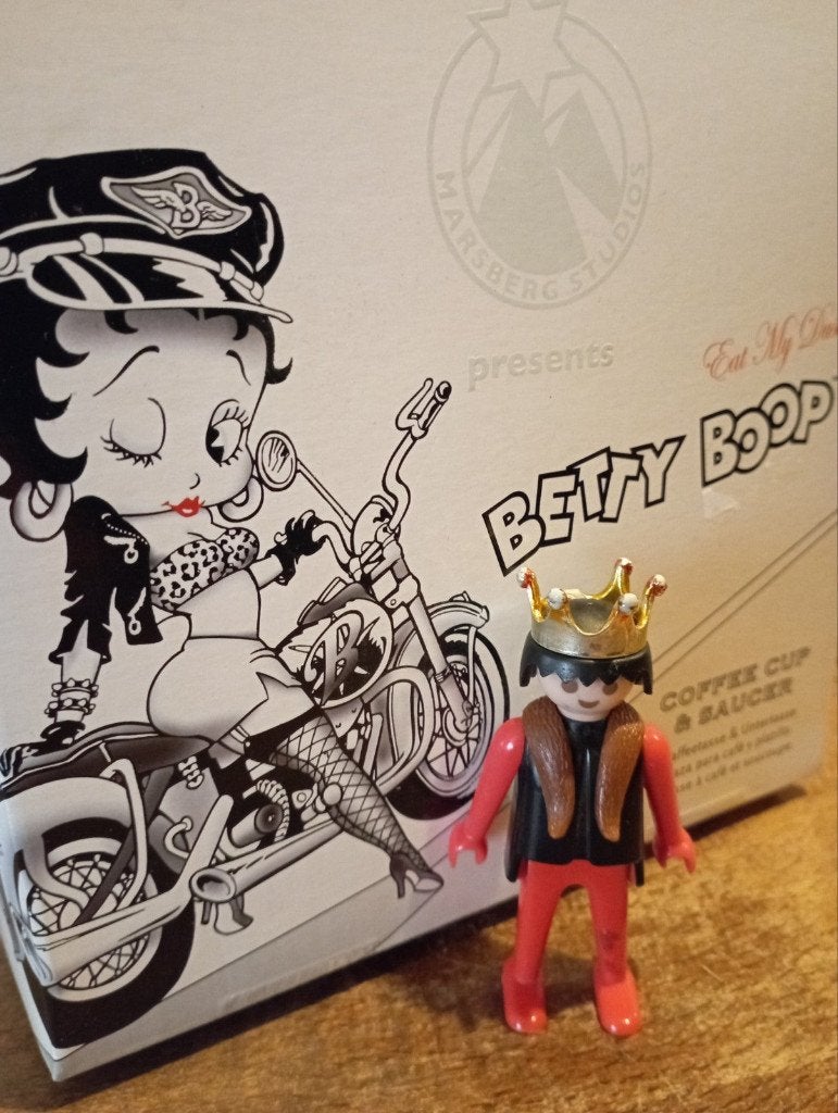 686) Betty Boop ( bordje/kopje), Verzamelen, Stripfiguren, Betty Boop, Ophalen of Verzenden