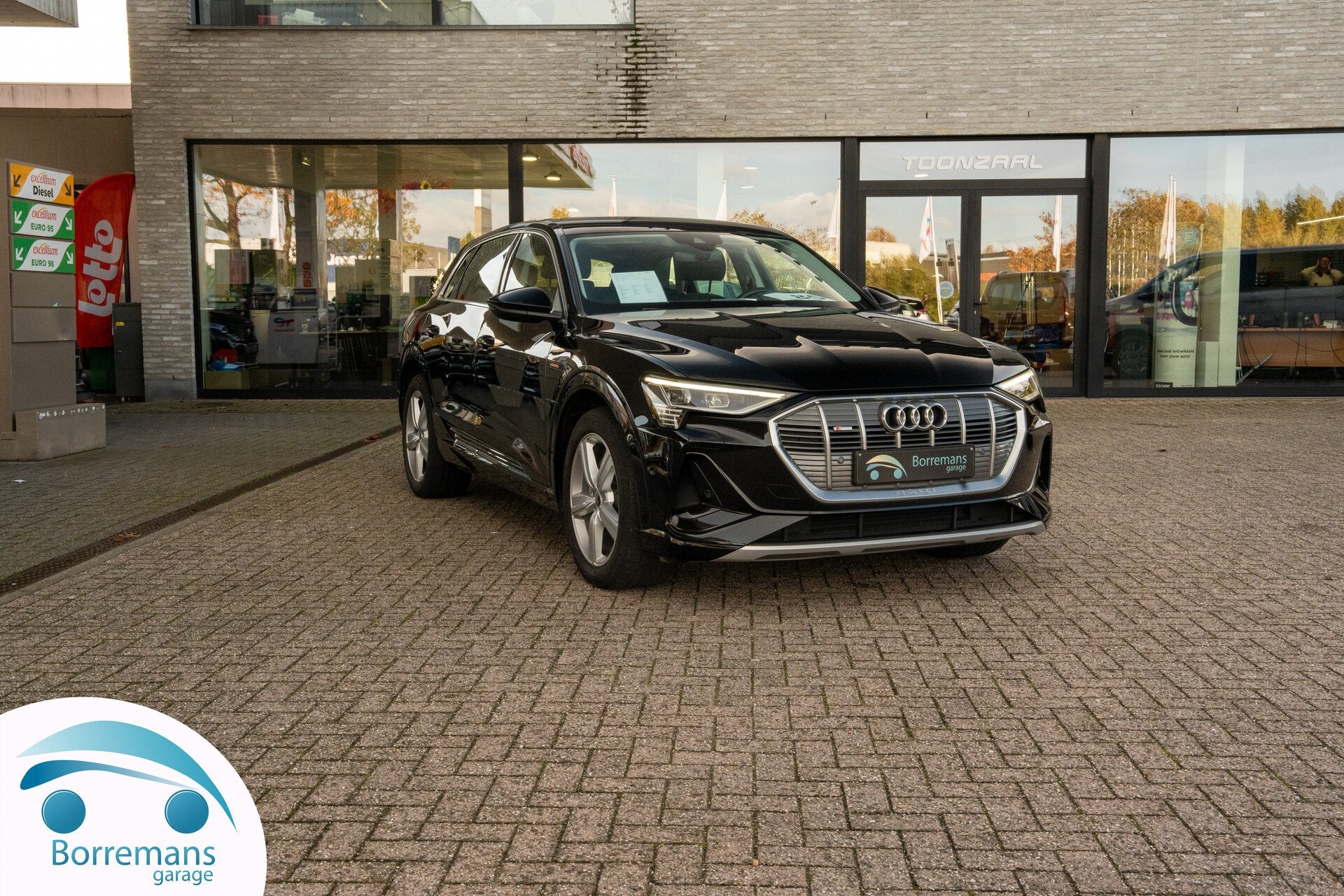 Audi e-tron 50 QUATTRO S-LINE, Auto's, Adaptive Cruise Control, Zwart, Zwart, 5 zetels