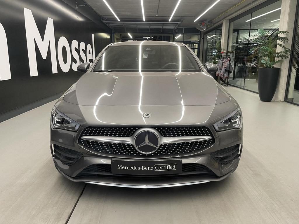 Mercedes-Benz CLA 180d AMG LINE Shooting Brake + CARPLAY + L, Auto's, CLA, Stof, Gebruikt, 4 cilinders