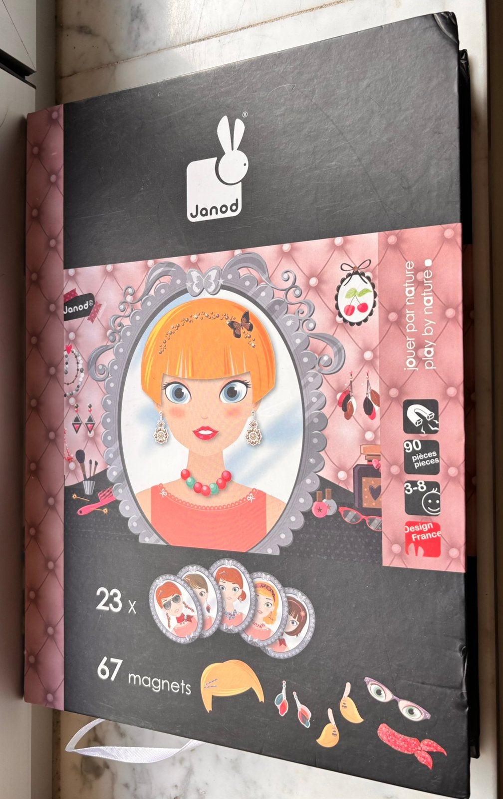 Jeu Janod – Maquillage et accessoires magnétiques, Enlèvement, Comme neuf