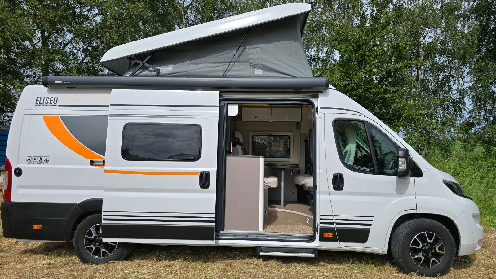 Camper Van Burstner 2024 comme neuf ️, Caravanes & Camping, Fiat, Douche, Diesel, Particulier