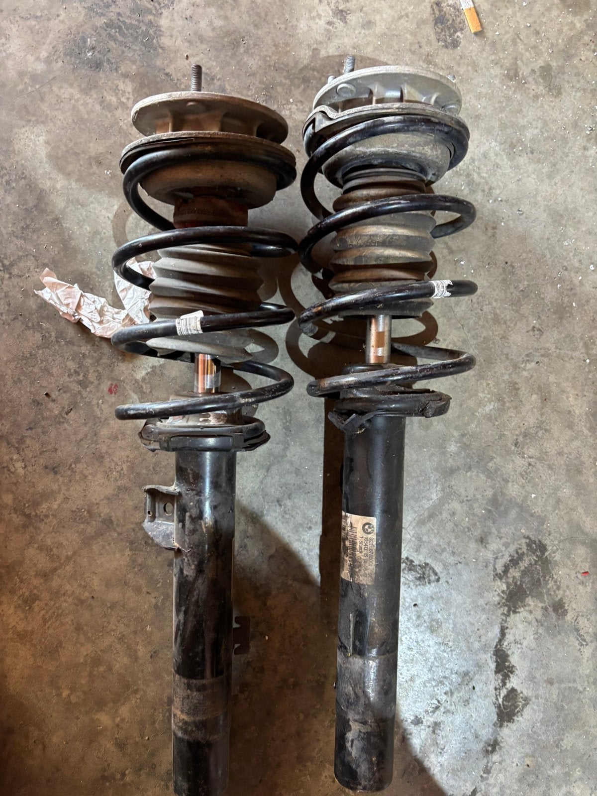 Complete set veren + spoorverbreders, Enlèvement, Utilisé, BMW