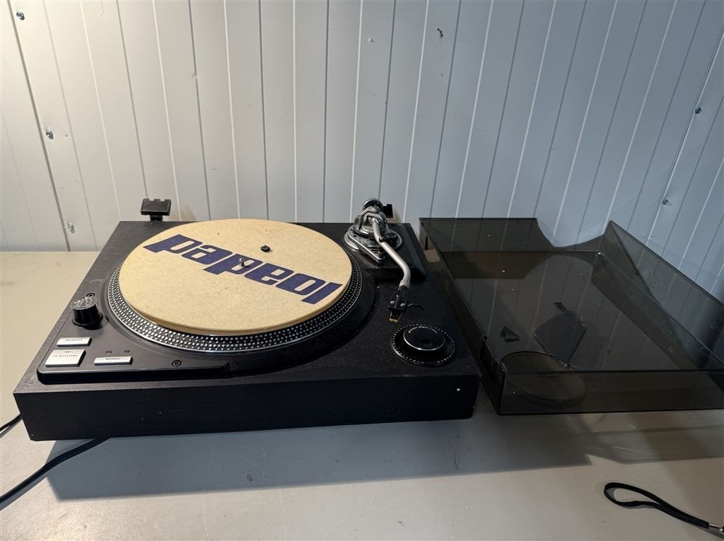 Ariston Pro 1200 Platenspeler - Zwart/Zilver - Naald Nodig, Audio, Tv en Foto, Platenspelers, Ophalen of Verzenden, Gebruikt, Platenspeler