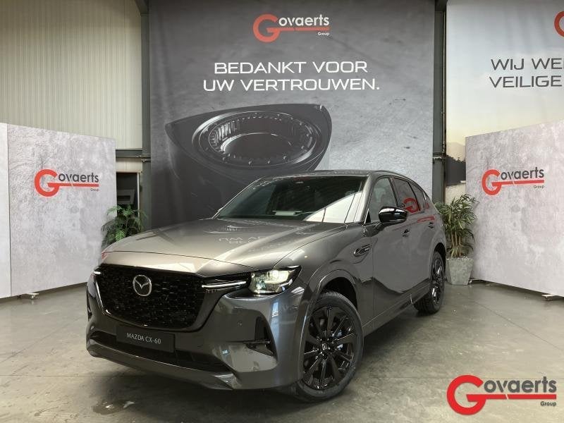 Mazda CX-60 2026 Mazda CX-60 5WGN 2.5L e-SKYACTIV PHEV 327ps, Auto's, Mazda, 328 pk, Bedrijf, 5 deurs, Hybride Elektrisch/Benzine