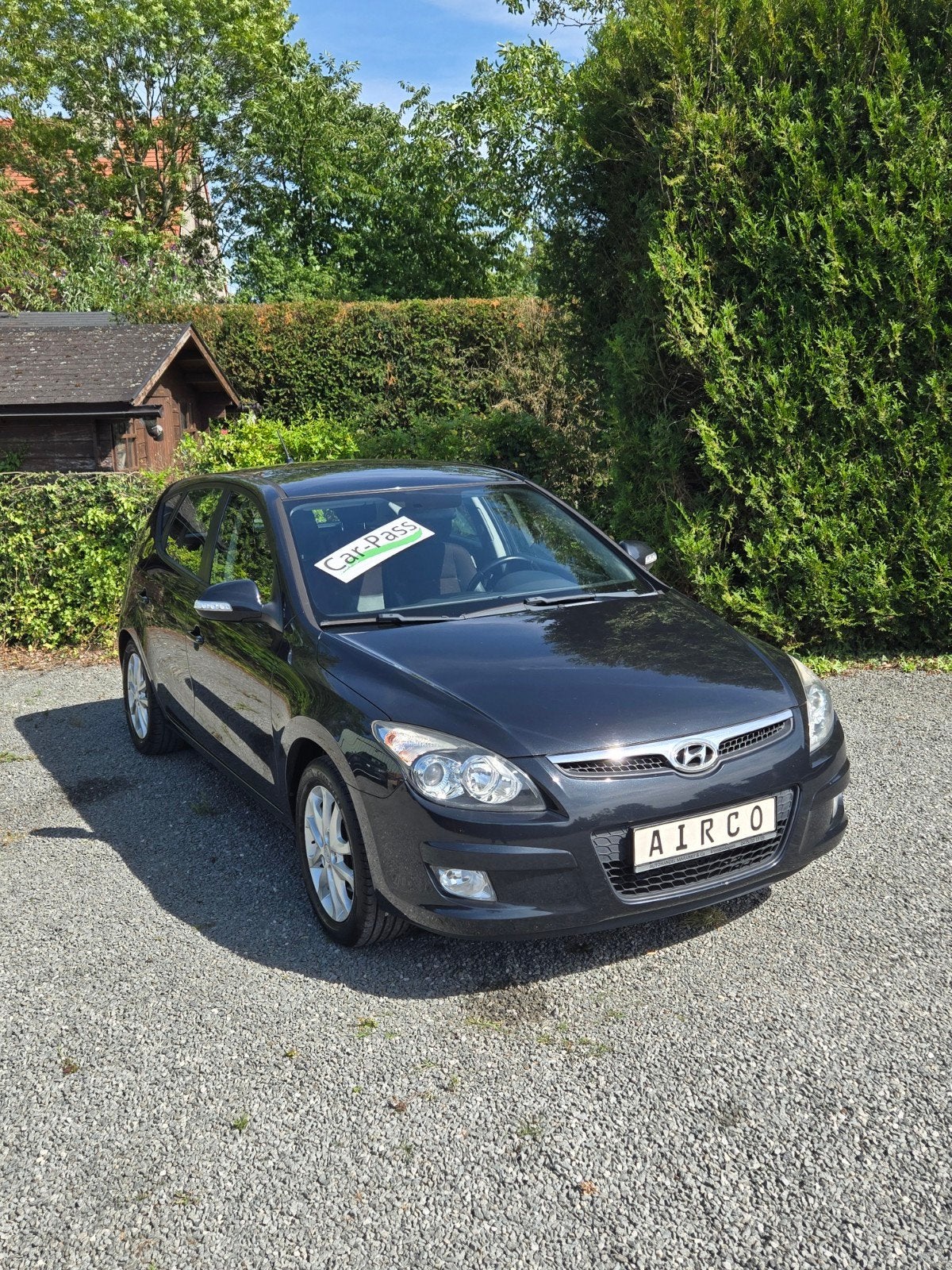 Hyundai i30, 1.4i, Clim, Radar, Jantes allu, Tres Propre, Achat, Capteur de lumière, Entreprise, Noir