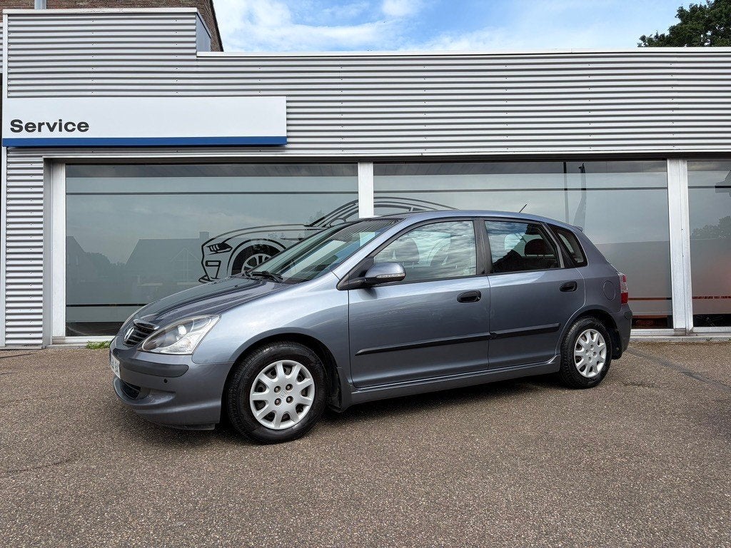 Honda Civic 1.4i 16v - Zeer proper - Airco - Garantie, Auto's, Honda, Voorwielaandrijving, Stof, 4 cilinders, 1396 cc