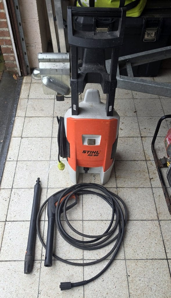 Stihl R98 hogedrukreiniger, Ophalen, Gebruikt, Met autostop en -start, Sthil