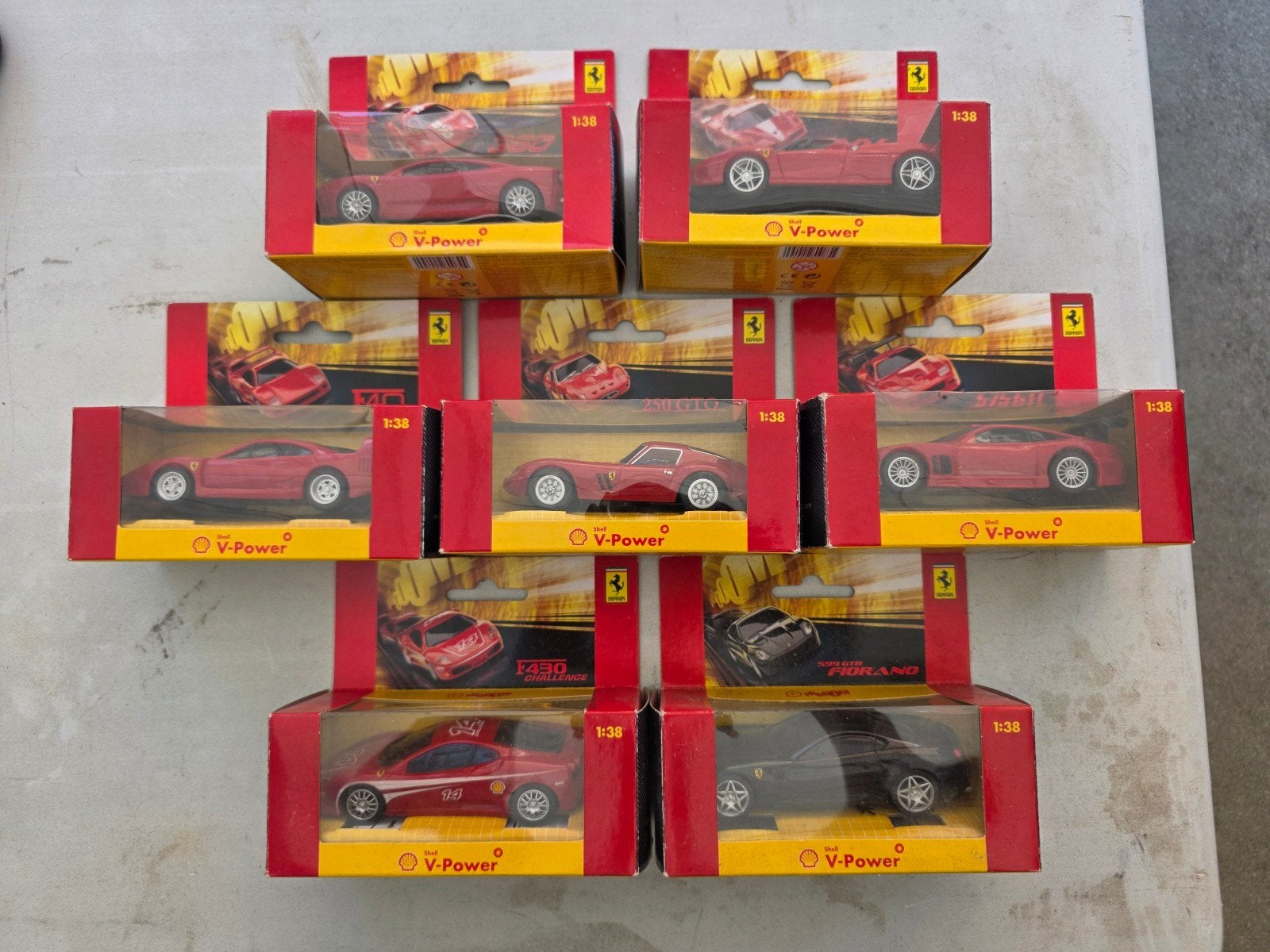 Shell V-power Ferrari collectie, Enlèvement ou Envoi