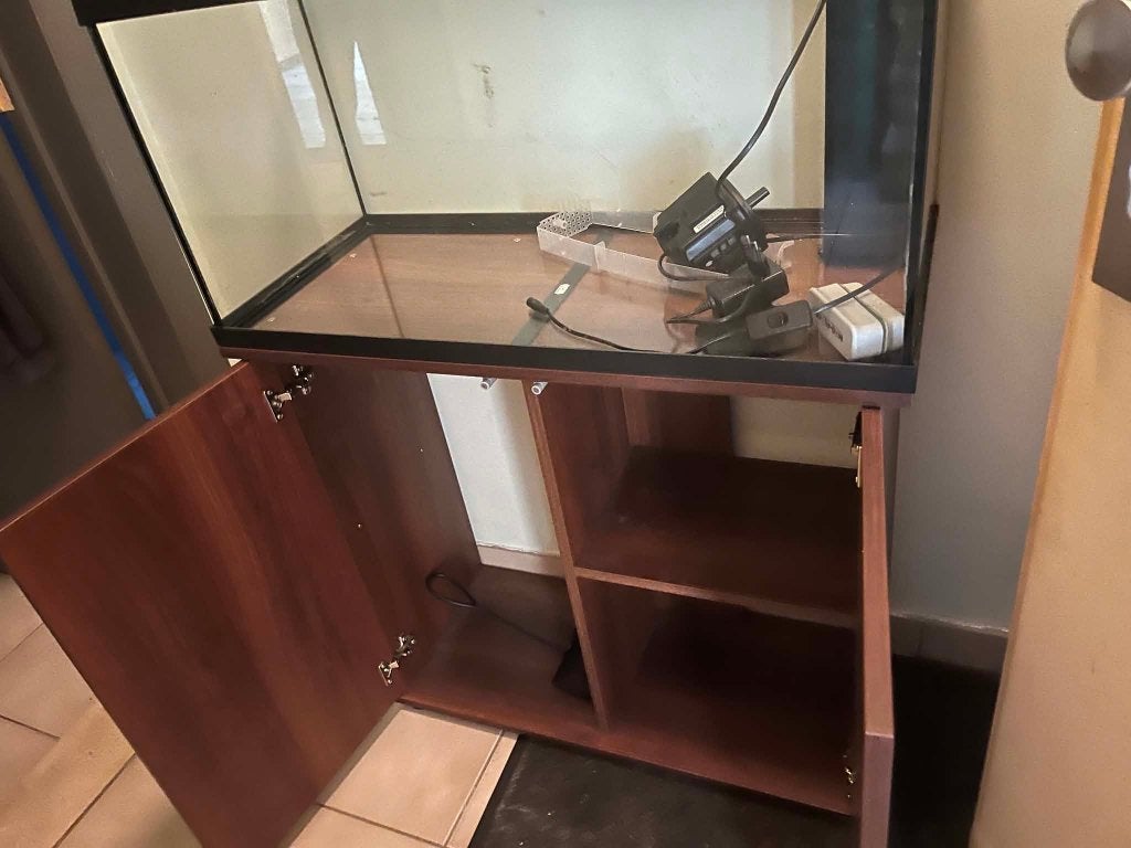 AQUARIUM KAST TE KOOP, Enlèvement, Utilisé, Meuble d'aquarium