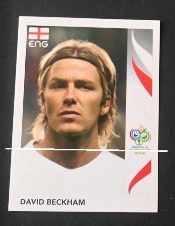Panini/Coupe du monde 2006 Allemagne/ENG/David Beckham, Collections, Envoi, Neuf, Affiche, Image ou Autocollant