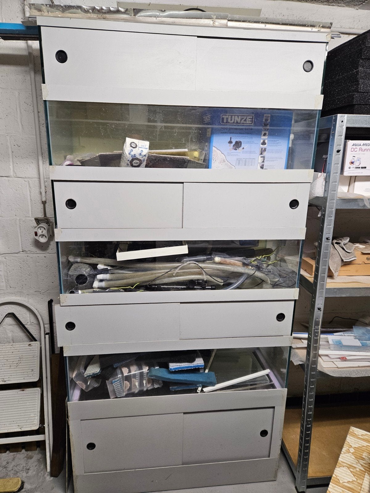Aquariums rack d'élevage (x3), Animaux & Accessoires, Enlèvement, Utilisé