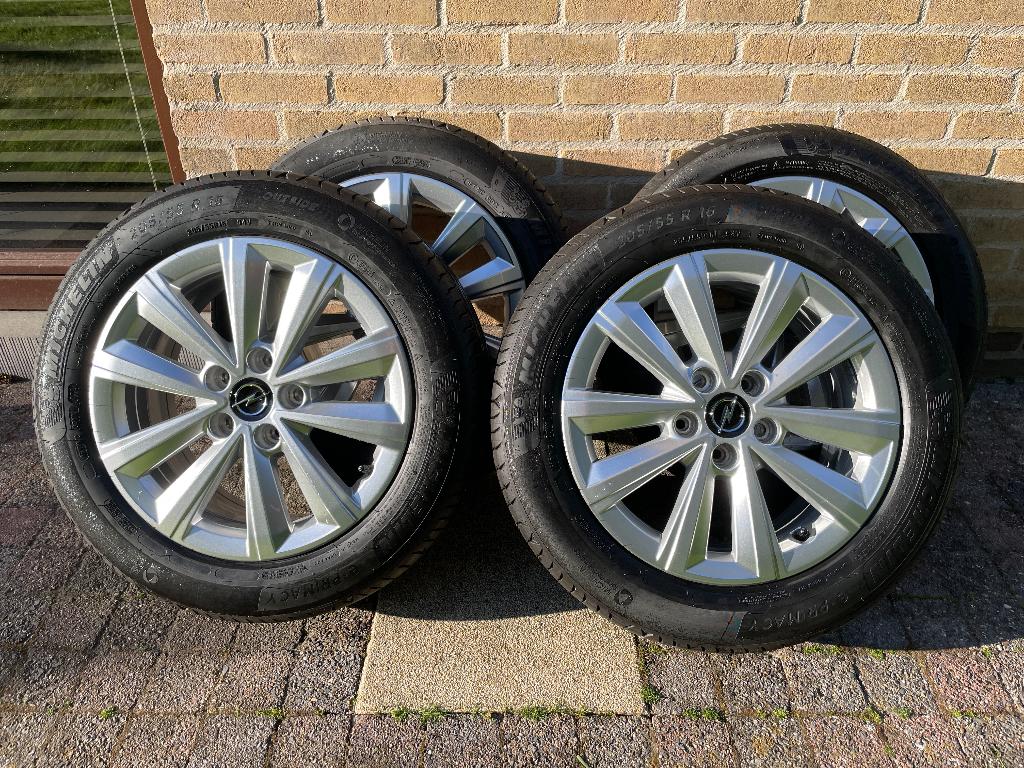 Set nieuwe zomerwielen Opel Astra L Michelin, Auto-onderdelen, Banden en Velgen, Ophalen, Velg(en), 16 inch, Nieuw