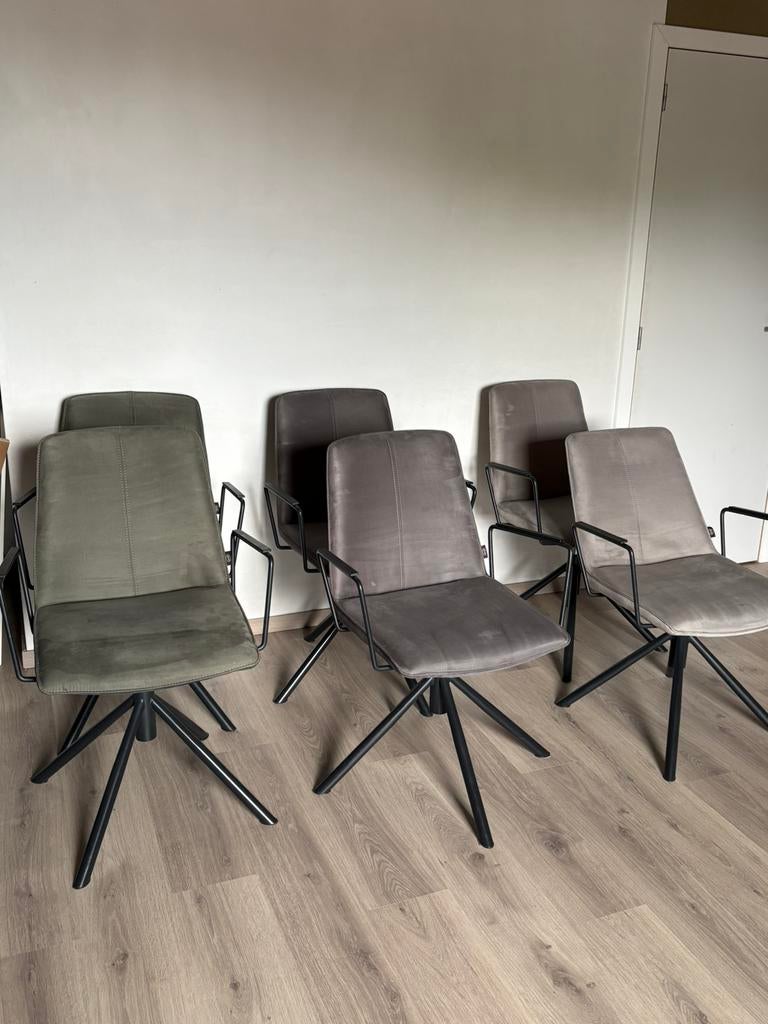 Eetkamerstoelen Henders & Hazel, Huis en Inrichting, Ophalen, Gebruikt, Vijf, Zes of meer stoelen, Modern