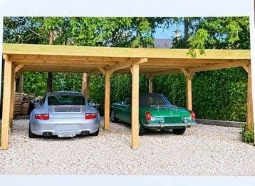 Overkapping Carport Veranda Aanbouw, Tuin en Terras, Ophalen of Verzenden, Carport