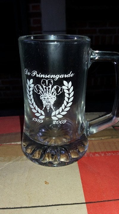Aalst carnaval prinsengarde glazen, Verzamelen, Ophalen of Verzenden