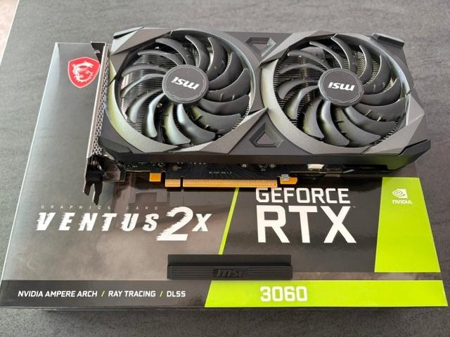 NVIDIA RTX 3060 12GB, Informatique & Logiciels, Cartes vidéo, Enlèvement ou Envoi, GDDR6, Utilisé, HDMI