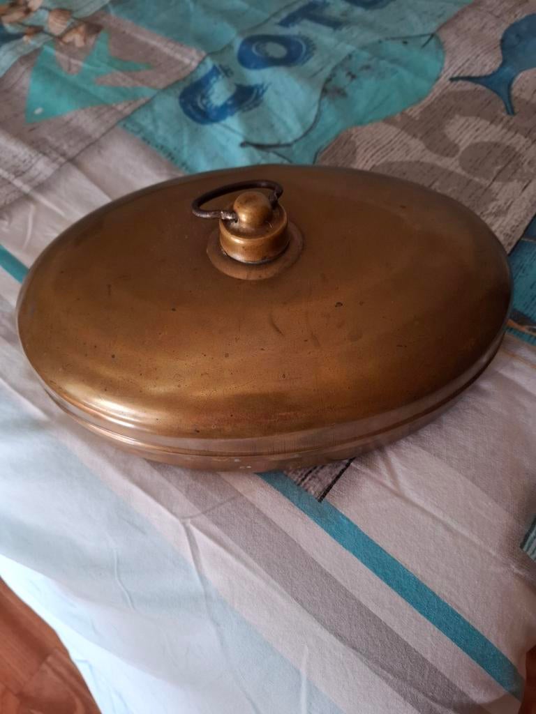 Antieke koperen waterkoker, Antiek en Kunst, Koper